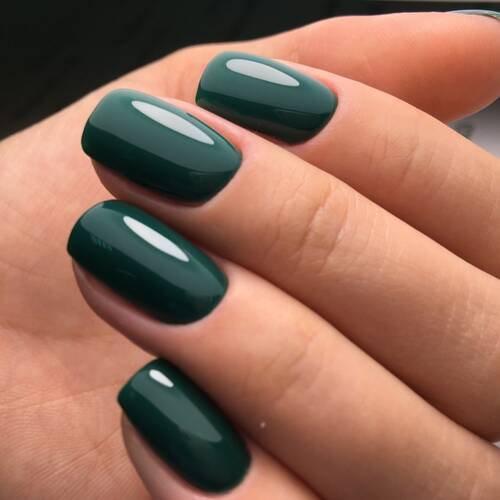 BN-13, Благородный зеленый Гель-лак BAGHEERA NAILS